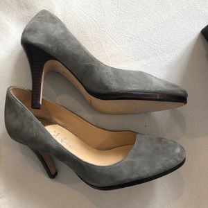 NEW Cole Haan Carma Air Almond Pump Gray Suede
